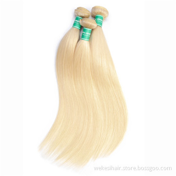 Brazilian 613 Blonde Bundles Virgin Straight Hair 3 Bundles Virgin Unprocessed Human Hair Brazilian Hair Bundles